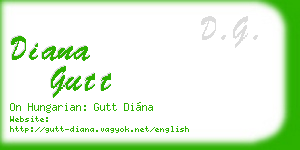 diana gutt business card